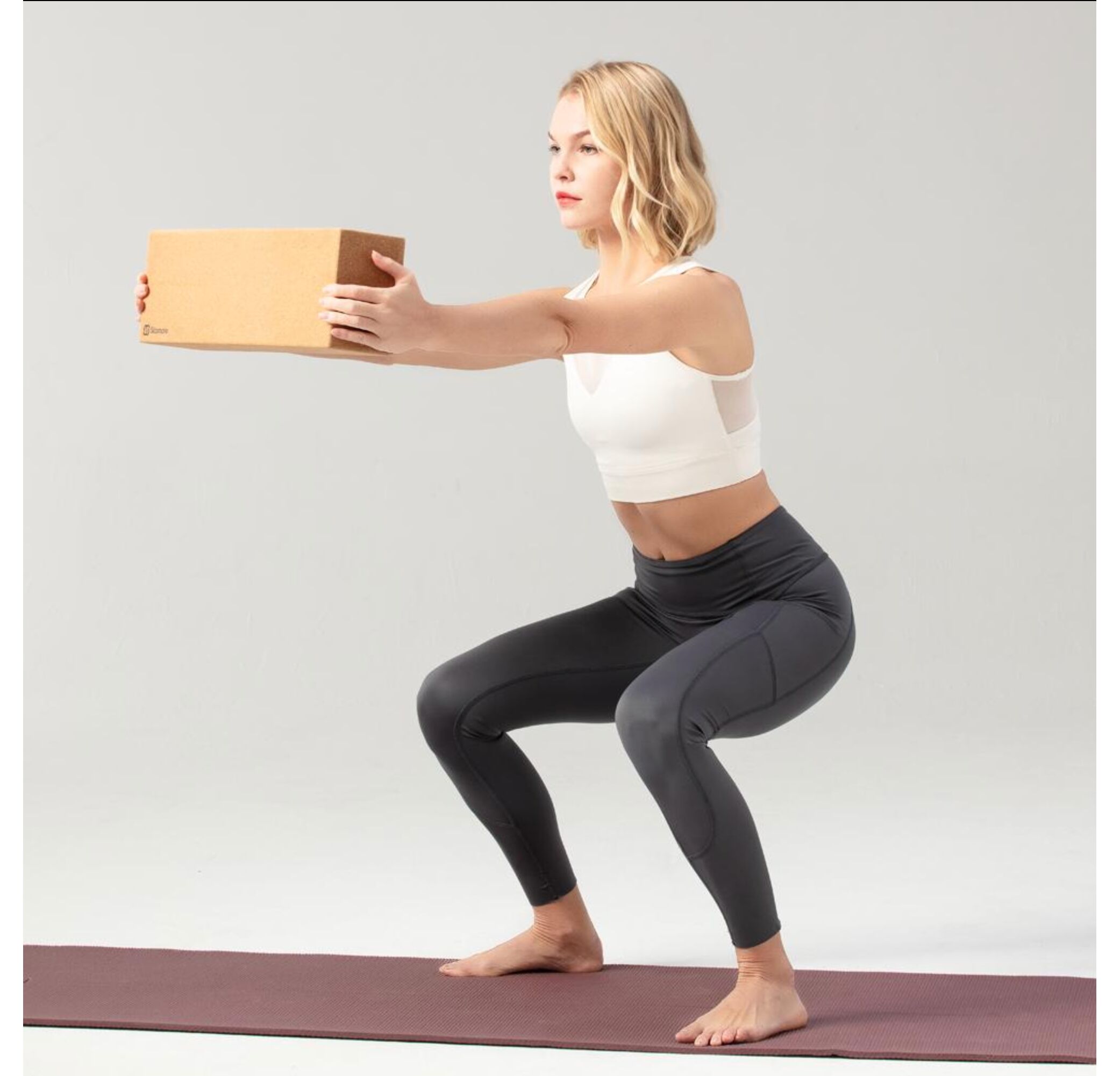 Accessories :: Slashare 6Pcs Cork Yoga Blocks Set: 4pcs Size 4x6x9 and 2pcs  Size 4x6x18 of Eco-Friendly Material Bricks, Naturally Hypoallergenic and  With Beveled Edges for Practicing Exercising Work-out Sports Outdoors for
