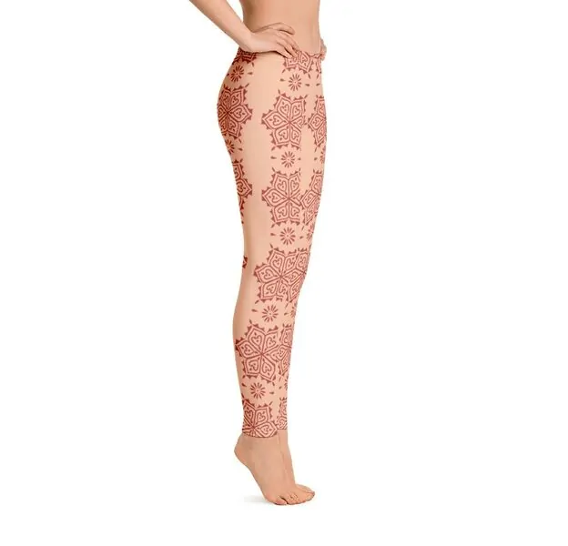 Henna Tattoo Inspired Leggings (Yoga Trader Exclusive)