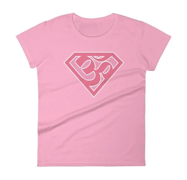 Women's Pink Super OM t-shirt