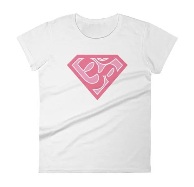 Women's Pink Super OM t-shirt