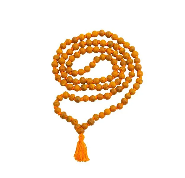 Turmeric Beads 108+1 Prayer Mala