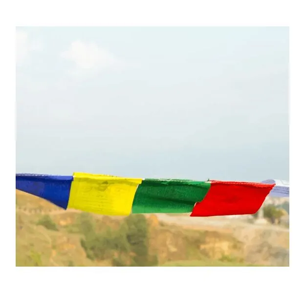 Tibetan Buddhist Prayer Flag Handmade In Nepal