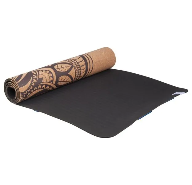 Gaiam Yoga Printed Cork Yoga Mat - 5 mm, 68x24”