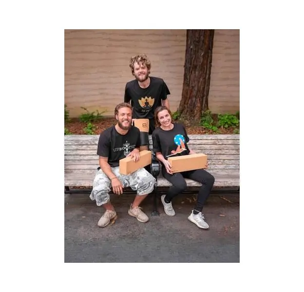 6-Pack Slashare 100% Cotton Men's T-Shirts With Different Designs, Black/ White