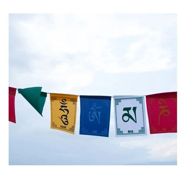 Single String Tibetan Prayer Flag