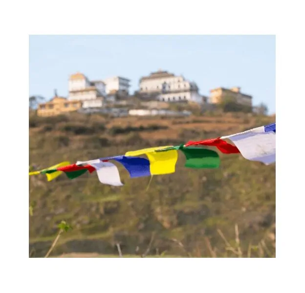 Medium Size Windhorse Tibetan Prayer Flag Set