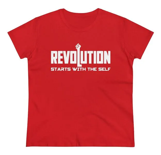 Red Women's Revolution Tee
